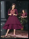 Dveeja Crystal Vol 1 Ethnic Wear Wholesale Embroidery Kurtis
